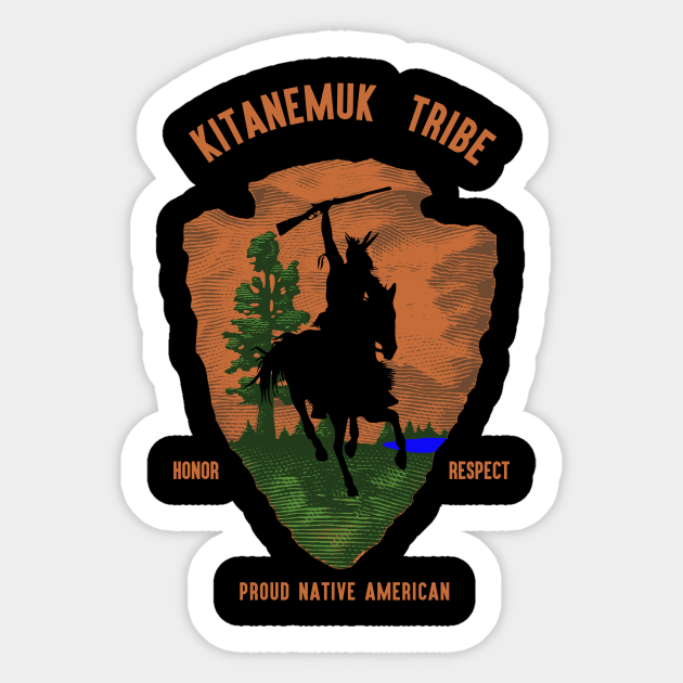 Kitanemuk Tribe Native American Indian Vintage Retro Arrow Kitanemuk